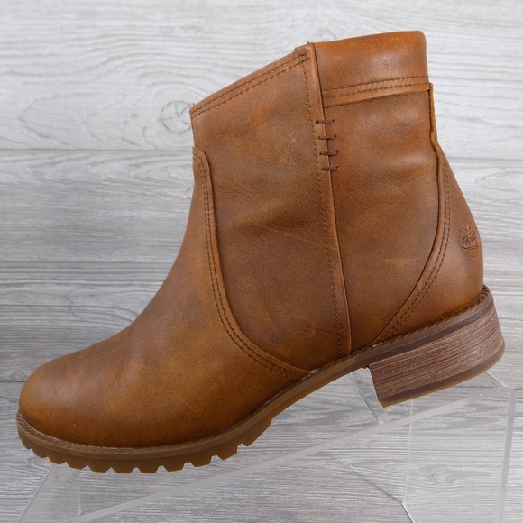 Timberland Shoes - Timberland Banfield Side Zip Leather Ankle Boots
